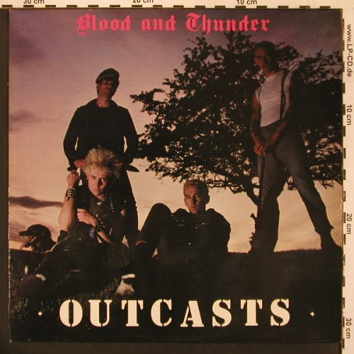Outcasts: Blood And Thunder, Abstract(ABT004), UK, 1982 - LP - X8998 - 24,00 Euro