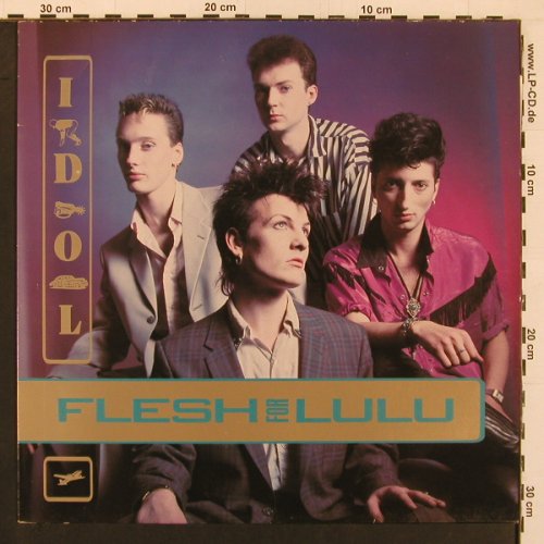 Flesh For Lulu: Idol / Life Of Crime/ +2, BBQ(BEG 177T), UK, 1986 - 12inch - X9982 - 4,00 Euro