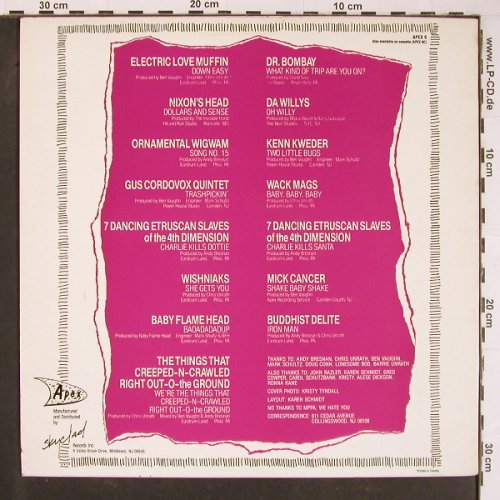 V.A.You're Soaking In It!: Music from Philadelphia & N.Y., APEX(9), US,m-/vg+, 1988 - LP - Y1129 - 7,50 Euro