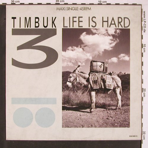 Timbuk 3: Life Is Hard / Shame on You +1, IRS(ILS 650384 6), NL, 1986 - 12inch - Y1179 - 3,00 Euro