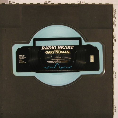 Numan,Gary: Radio Heart(7"), Catrine(GFMG 109), UK, 1987 - Shape - Y2172 - 5,00 Euro