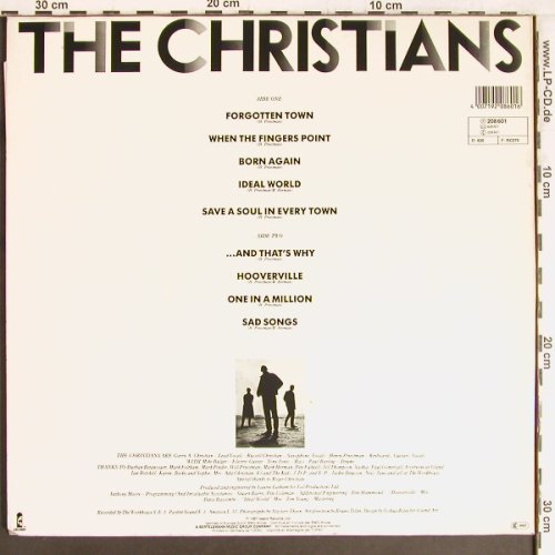 Christians: Same,Foc, Island(208 601), D, 1987 - LP - Y2776 - 6,00 Euro