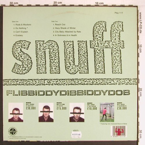 Snuff: Flibbiddydibbiddydob, Workers Playtime(Play 11T), UK, 1989 - LP - Y3367 - 12,50 Euro