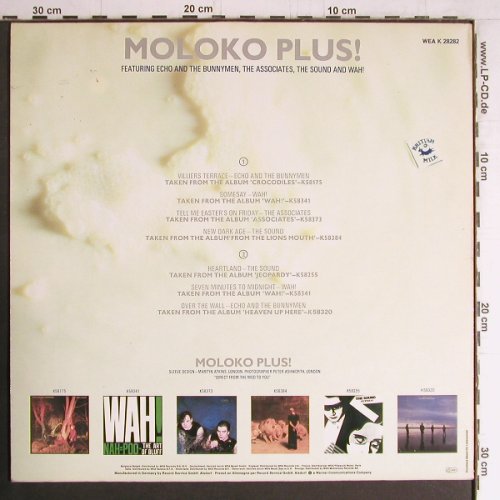 V.A.Moloko Plus!: Echo+Bun,The Sound,Associates.., WEA(K 28282), D, m-/vg+, 1981 - LP - Y4256 - 6,00 Euro