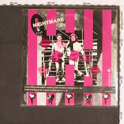 Motors: Love And Loneliness +1,Green Vinyl, Virgin(VS 263), UK, 1980 - 10inch - Y5631 - 3,00 Euro