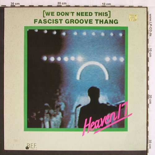 Heaven 17: [we don't need this]Fascist GrooveT, B.E.F. Virgin(VS 400-12), UK, 1981 - 12inch - Y6079 - 4,00 Euro