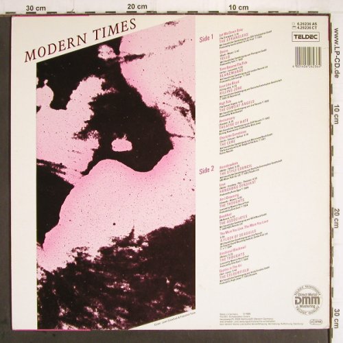 V.A.Modern Times:&nbsp;Stranglers... Colourfield, Teldec (6.26236 AS), D, 1985 Typ:&nbsp;LP Best.-Nr.:&nbsp;Y9689 Preis:&nbsp; 6,00 Euro