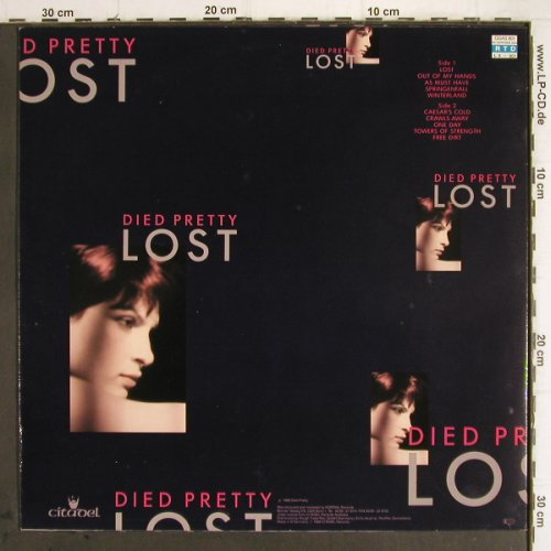 Died Pretty:&nbsp;Lost, Citadel (801), D, 1988 Typ:&nbsp;LP Best.-Nr.:&nbsp;Y9717 Preis:&nbsp; 6,00 Euro