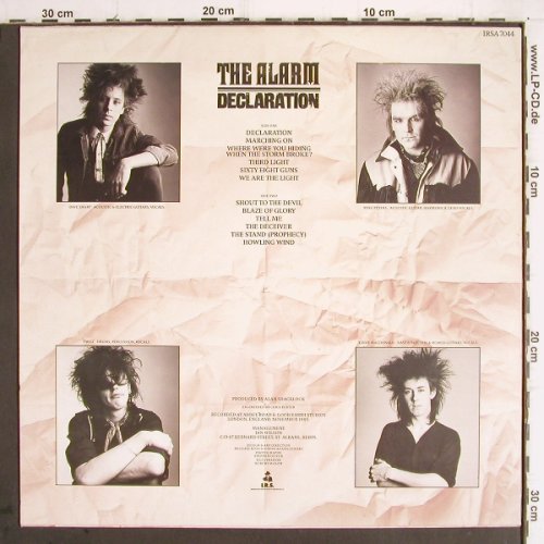 Alarm:&nbsp;Declaration, IRS (IRSA 7044), UK, 1984 Typ:&nbsp;LP Best.-Nr.:&nbsp;Y9790 Preis:&nbsp; 6,00 Euro