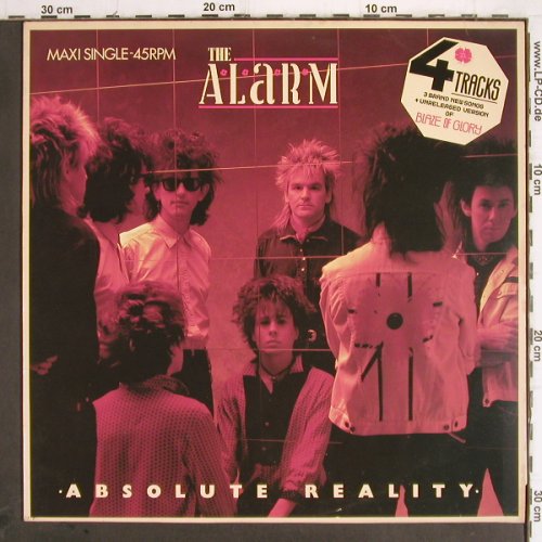 Alarm: Absolute Reality+3, IRS(A 12.6084), NL, 1985 - 12inch - Y9872 - 3,00 Euro