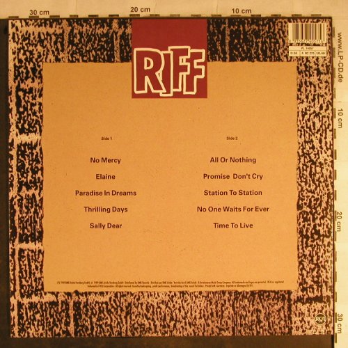 Riff: Mission Love, RCA(PL 74057), D, 1989 - LP - H8807 - 5,00 Euro