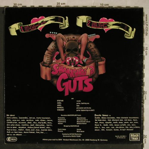 Shanghai'd Guts: with Love from St.Pauli, RoughTrade(347.0001.1), D, 1990 - LP - H9614 - 9,00 Euro