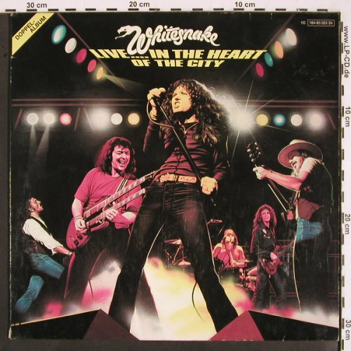 Whitesnake: Live..in The Heart Of The City, Liberty(164-83023/24), D, 1980 - 2LP - V2314 - 17,50 Euro