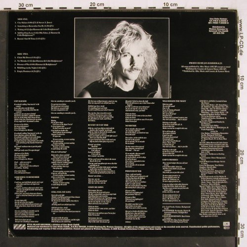 Young,James & Jan Hammer: City Slicker, white Vinyl, LINE (FBLP 4.00239 J), D, 1986 Typ: LP Best.-Nr.: V3469 Preis: 9,00 Euro