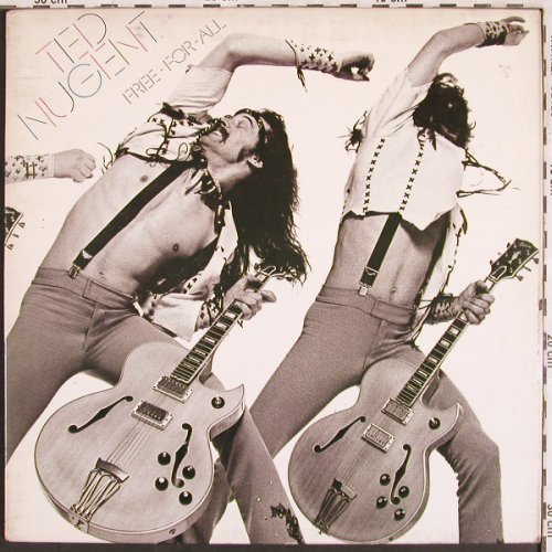 Nugent,Ted: Free For All,Foc, m-/vg+, Epic(EPC 81397), NL, 1976 - LP - X3066 - 5,00 Euro