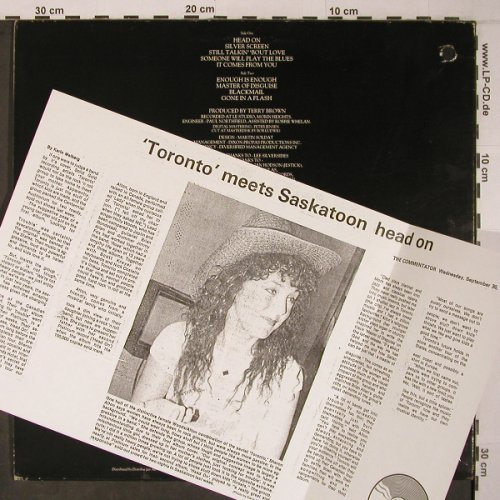Toronto: Head On, +Facts, AM(SGR 1005), CDN, CO, 1980 - LP - X6366 - 12,50 Euro