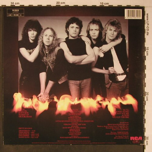 Pretty Rough: Got The Fire, RCA(PL70319), D, 1984 - LP - X6382 - 9,00 Euro