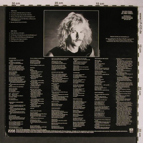 Young,James & Jan Hammer: City Slicker, white Vinyl, LINE(FBLP 4.00239 J), D,like new, 1986 - LP - X6612 - 12,50 Euro