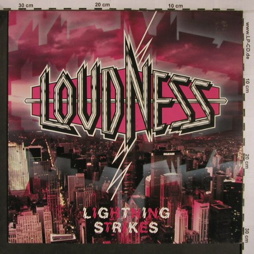Loudness: Lightning Strikes, Atco(790 512-1), D, 1986 - LP - X6891 - 7,50 Euro