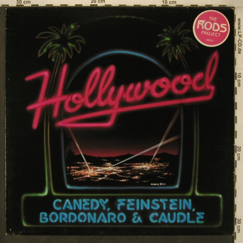 Canedy,Feinstein,Bordonaro&Claude: Hollywood, The Rods Project, Zebra(ZEB 8), F, 1986 - LP - X7454 - 14,00 Euro