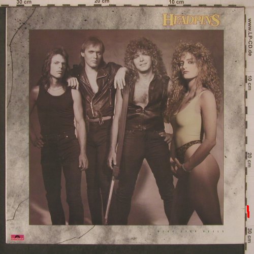 Headpins: Head Over Heals, m-/vg+, Polydor(827 499-1), D, 1985 - LP - X7887 - 6,00 Euro