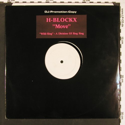 H-Blockx: Move, Promo, LC, Sing Sing(08 328 13 20), D, 1994 - 12inch - X9468 - 3,00 Euro