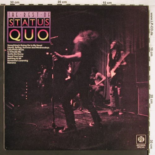 Status Quo: The Rest Of, PYE(PKL 5546), UK, 1976 - LP - Y5216 - 7,50 Euro