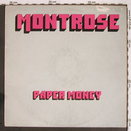 Montrose: Paper Money, m /vg+, Atlantic(K 56069), UK, 1974 - LP - Y9443 - 9,00 Euro