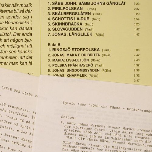 Lekar AV: Lekar För Glada Fötter, Siljum(BGS 8502), S, 1985 - LP - E9356 - 6,00 Euro