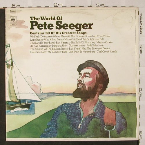 Seeger,Pete: The World of, Foc, m-/vg+, CBS(S 68 201), NL, Ri,  - 2LP - H2614 - 6,00 Euro