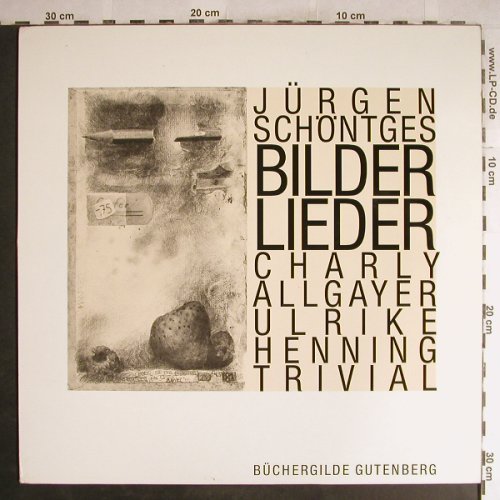 Schöntges,Jürgen: Bilderlieder, Büchergilde Gutenberg(21381/0), D, 1987 - LP - H6997 - 6,50 Euro