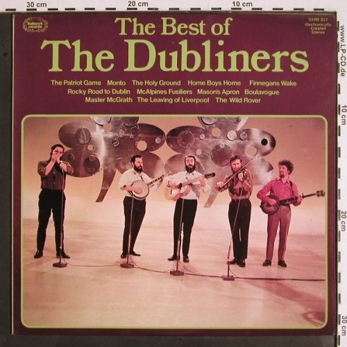 Dubliners: The Best Of, Hallmark (SHM 857), UK, 1974 Typ: LP Best.-Nr.: V1931 Preis: 6,00 Euro