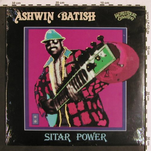 Batish,Ashwin: Sitar Power, FS-New sealed, Shanachie (64004), CDN, co, 1986 Typ: LP Best.-Nr.: V1972 Preis: 9,00 Euro
