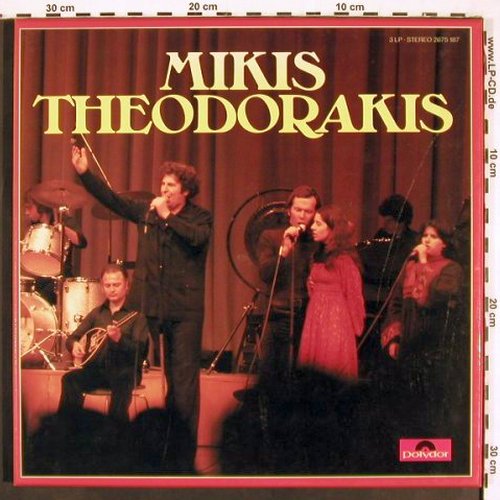 Theodorakis,Mikis: Same, Box, Booklet, Polydor (2675 187), D Typ: 3LP Best.-Nr.: V2330 Preis: 12,50 Euro