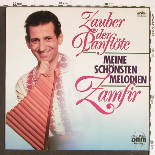 Zamfir,Gheorghe:&nbsp;Zauber der Panflöte,Meine schönsten, Capriole (15 666 1), D,Club Ed., 1988 Typ:&nbsp;LP Best.-Nr.:&nbsp;V602 Preis:&nbsp; 6,00 Euro