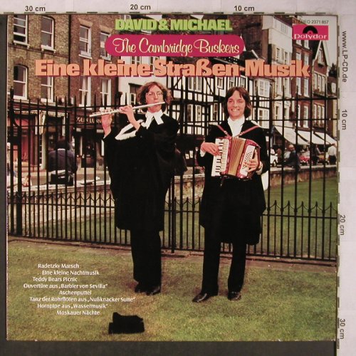 David & Michael-CambridgeBuskers: Eine kleine Straßen-Musik, Polydor(2371 857), D, 1977 - LP - X5434 - 5,50 Euro