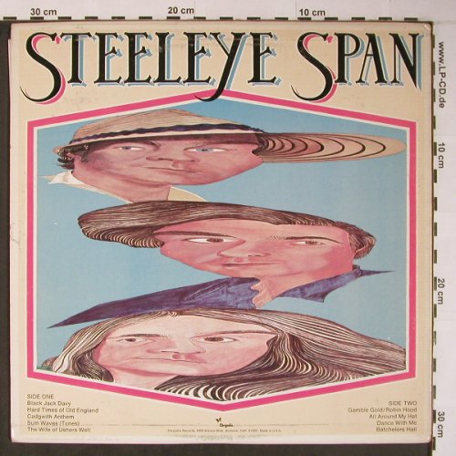 Steeleye Span: All Around My Hat, Chrysalis (green)(CHR 1091), US, 1975 - LP - X6120 - 7,50 Euro