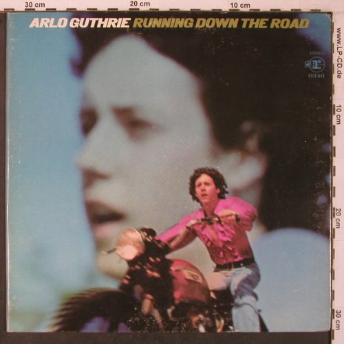 Guthrie,Arlo: Running Down The Road, ONLY Cover, Warner(6346), US, 1969 - Cover - X7147 - 5,00 Euro