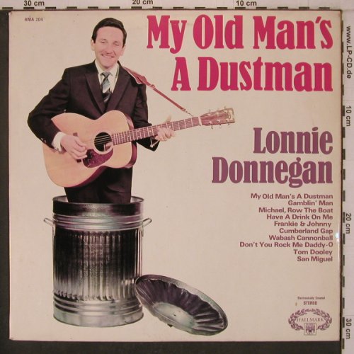 Donegan,Lonnie: My Old Man's A Dustman, Hallmark (HMA 204), US/UK Typ: LP Best.-Nr.: X7773 Preis: 9,00 Euro