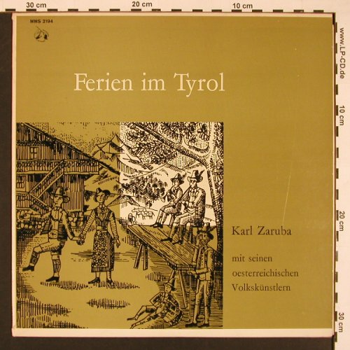 Zaruba,Karl m.s öster.Volkskünstler: Ferien in Tirol, MMS(MMS 2194), ,  - LP - X8428 - 7,50 Euro