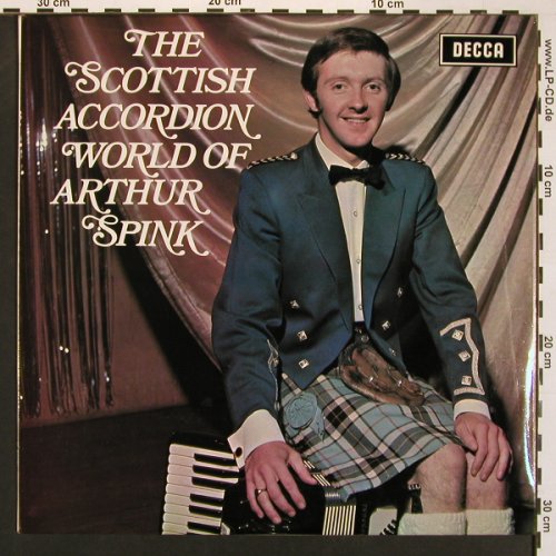 Spink,Arthur: The Scottish Accordion World Of, Decca, SampleStol(SPA 196), UK, 1972 - LP - X8628 - 7,50 Euro