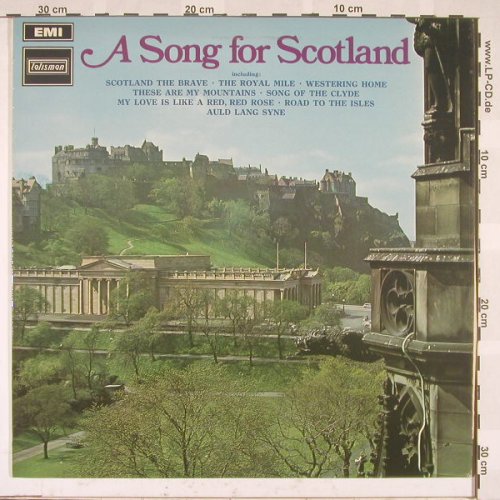 V.A.A Song For Scotland: Peter Mallan... Dumfries Acad.Choir, EMI-Talism(STAL 5004), UK, 12Tr,  - LP - X9242 - 7,50 Euro