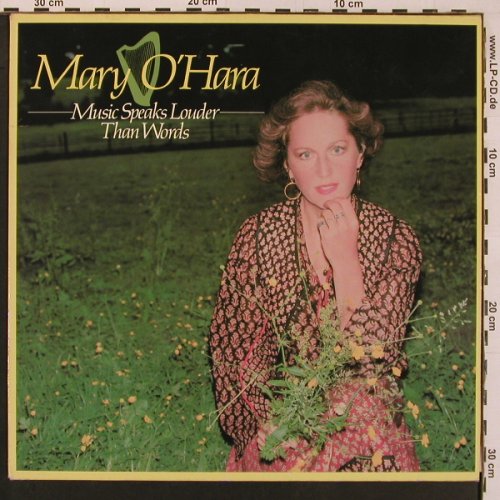 O'Hara,Mary: Music Speaks Louder Than Words, Chrysalis(6307 635), D, 1978 - LP - X9898 - 6,00 Euro