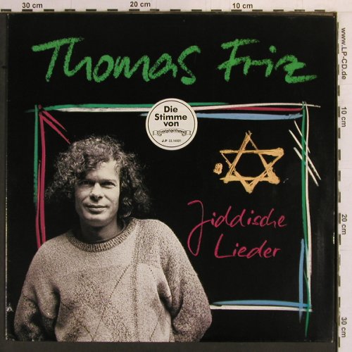 Friz,Thomas: Jiddische Lieder, J&P(33.14001), D, 1987 - LP - Y1928 - 9,00 Euro