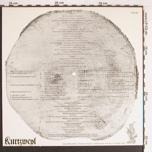 Kurtzweyl: Ein gute Kurtzweyl ist mir das, Electrola(F 668 487), D, 1983 - LP - Y3045 - 10,00 Euro