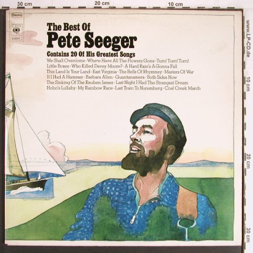 Seeger,Pete: The Best Of-20 Of His Greatest Song, CBS(S 68201), NL, 1972 - 2LP - Y3310 - 9,00 Euro