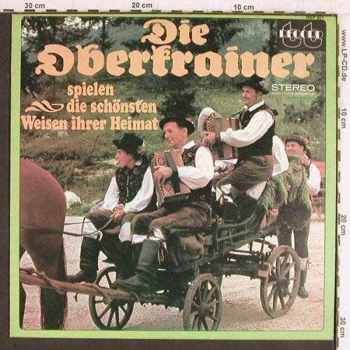 Oberkrainer Buam: spielen d.schön.Weisen ihrer Heimat, tt Rec(HSP 921), D,  - LP - Y5421 - 6,00 Euro