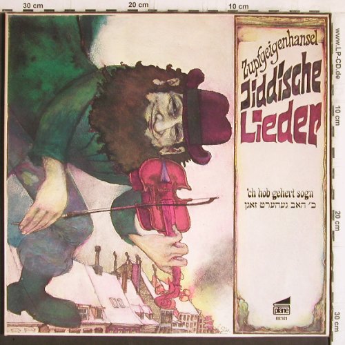 Zupfgeigenhansel: Jiddische Lieder, Foc, Booklet, Pläne(88 141), D, 1979 - LP - Y6017 - 7,50 Euro