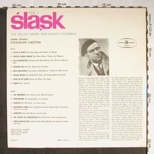 Polish Song & Dance Ensemble: Slask Vol.1, Muza(SX 0182), PL,  - LP - Y6525 - 5,00 Euro