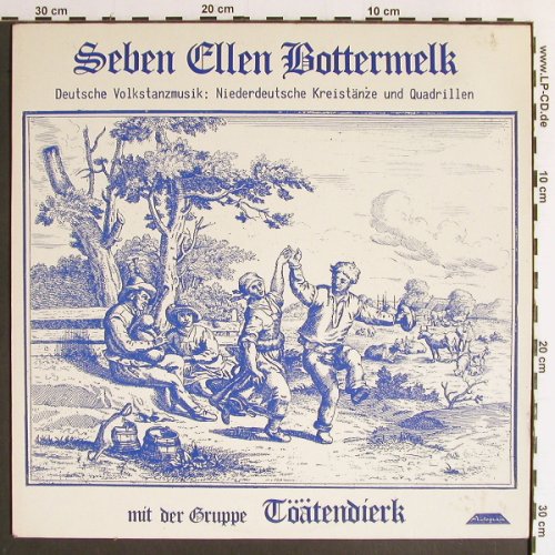 Töätendierk: Seben Ellen Bottermelk, Autogram/Eulenspiegel(ALLP-212), D, 1979 - LP - Y6528 - 9,00 Euro